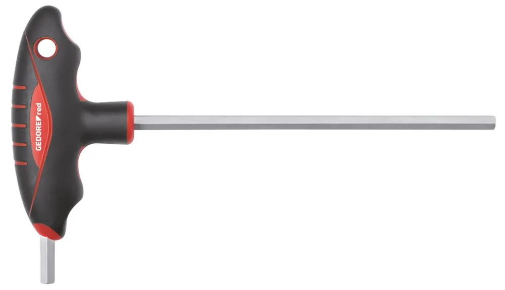 Gedore RED 3301278 R38670612 2C-Clé de serrage avec poignée en T 6-kt SW 6 mm