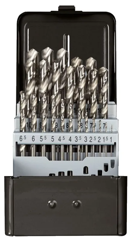 Gedore RED 3301613 R93510025 Jeu de mèches hélicoïdales D 1-13 mm par 0,5 recharge 25 pièces