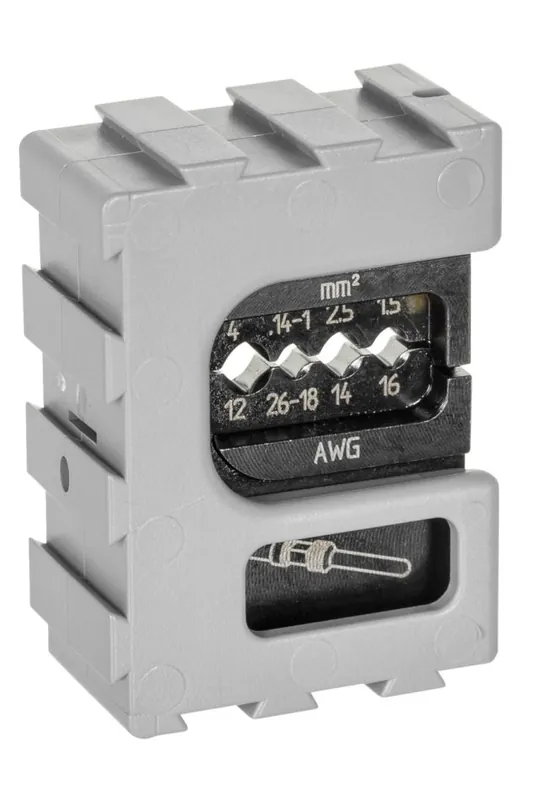 Gedore 1830732 8140-18 Mâchoire de sertissage pour connecteurs de câbles robustes 0,14-4mm