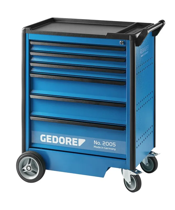 Gedore 2003546 2005 0321 Chariot à outils à 6 tiroirs