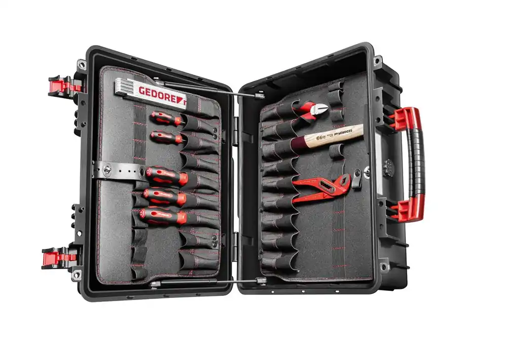 Gedore RED 3301638 R21652057 Set d‘outils AZUBI L Mallette, 56 pièces
