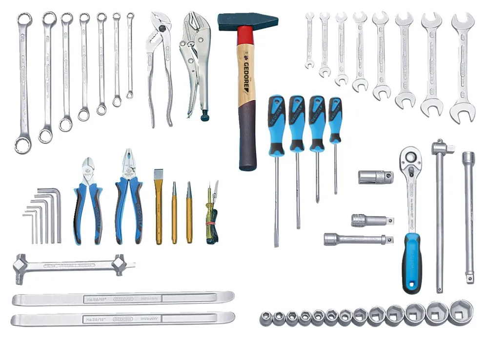 Gedore 6607010 S 1151 Jeu d‘outils Assortiment de 68 pièces