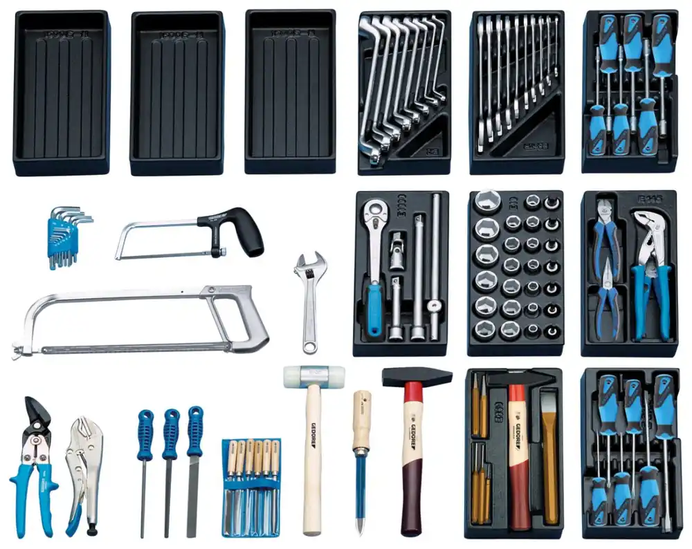 Gedore 6612790 S 1400 G Kit d‘outils 100 pièces