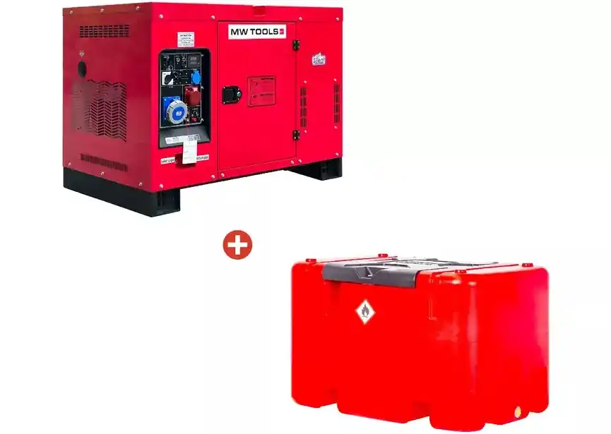 Metal Works DG150EPPACK1 DG150EP Générateur diesel 15 kW + Réservoir diesel 12V