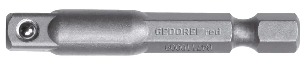 Gedore RED 3300150 R47110009 Adaptateur 1/4" 4-kt x 1/4" 6-kt. L 50 mm