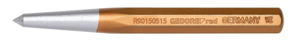 Gedore RED 3300822 R90150515 Poinçon de centrage 8-kt 120x5 mm queue diam. 12 mm