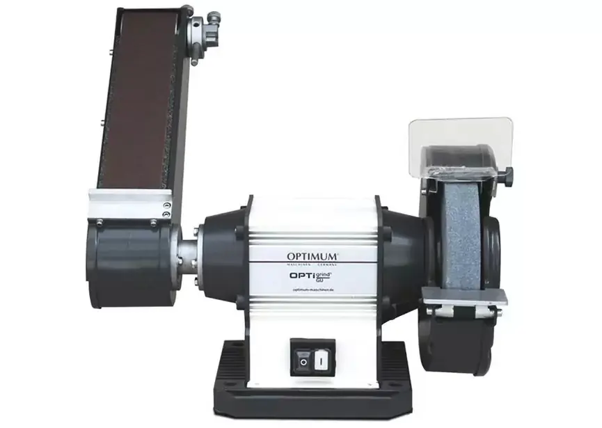 Optigrind 713101580 OPTIgrind GU25S 400V Meuleuse d‘établi avec bande abrasive