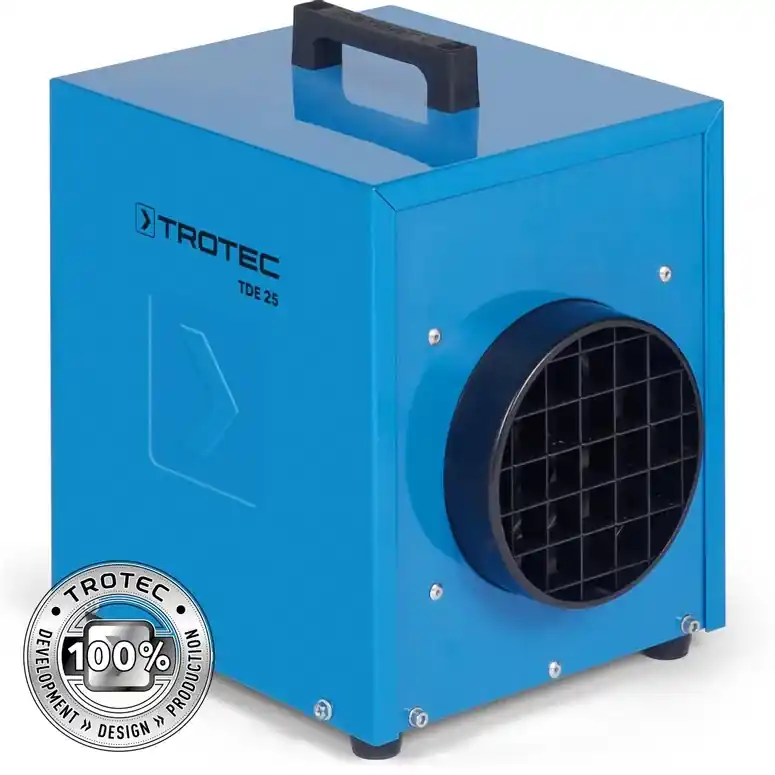 Trotec 1410000101 Chauffage électrique TDE 25 V2